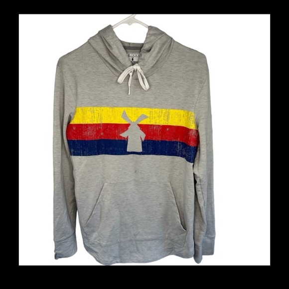 Dutch Bros Unisex Grey Lightweight Sweatshirt SMALL + MEDIUM + XL Windmill DB 92 - Picture 11 of 14